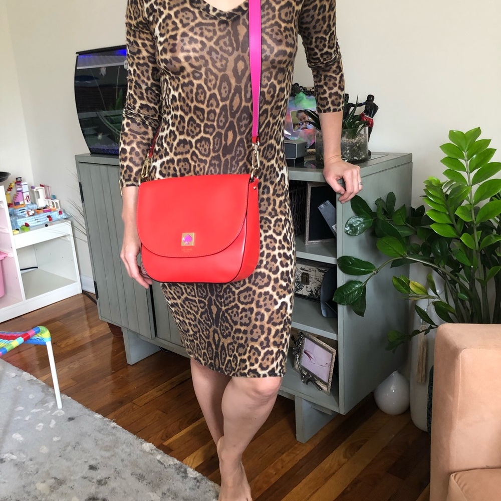 Kate Spade Cross Body RED Bag - Picture 2 of 5
